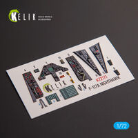F-117A Nighthawk - Interior 3D Decals For Academy Kit - Image 1